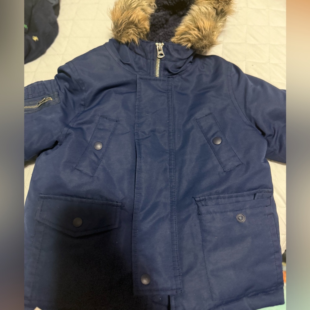 Polo by Ralph Lauren Navy Parka jacket